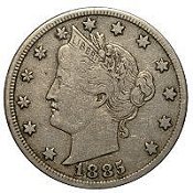 1885 Liberty Nickel